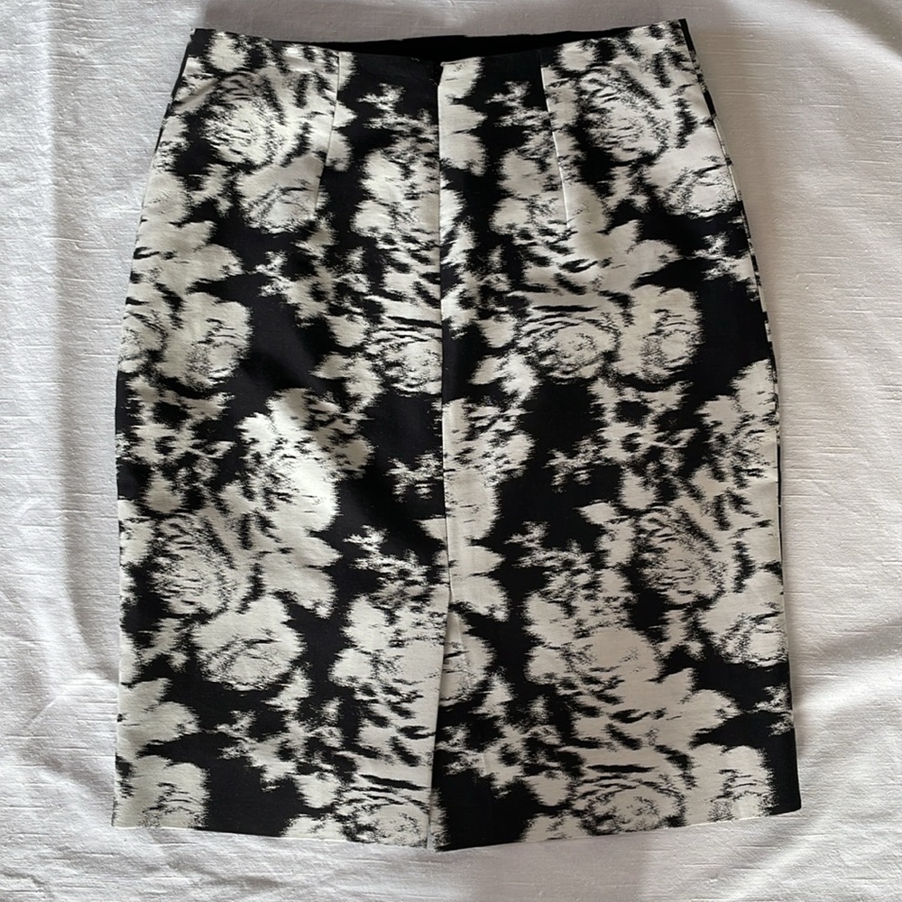 Oscar De La Renta two tone pencil Skirt size 8 - Picture 3 of 6